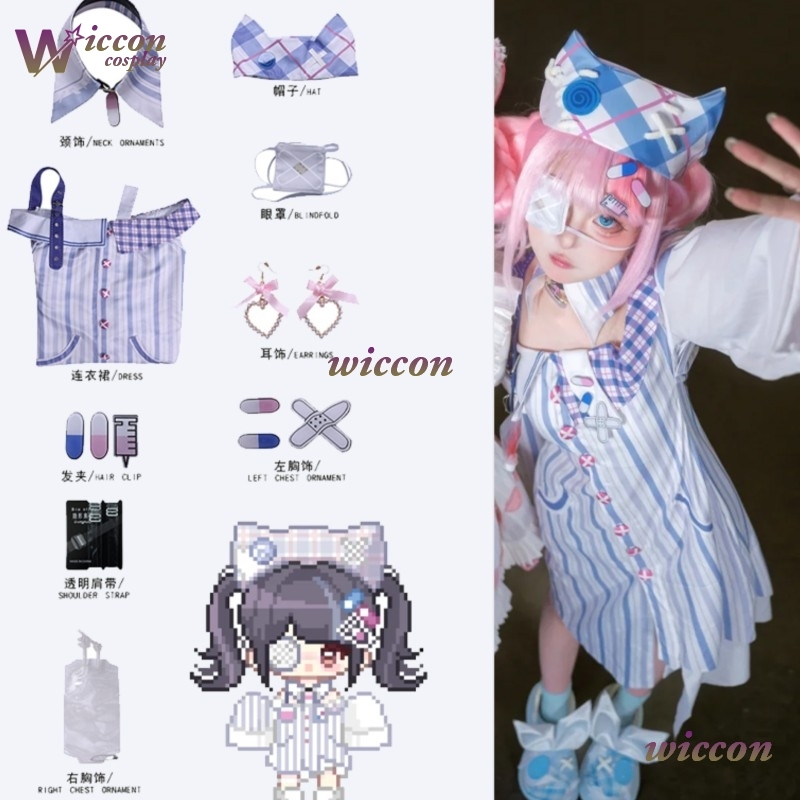 Anime Cosplay Ideas Girl - Ynot 인피니티 니키 코스프레 의상 가발