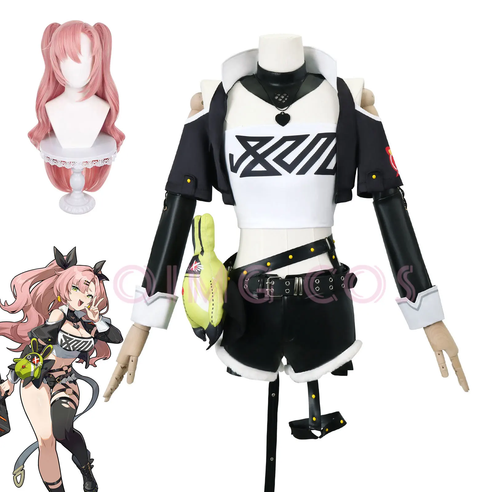 Anime Cosplay Costumes Female - 니콜 데마라 젠레스 존 제로 코스프레