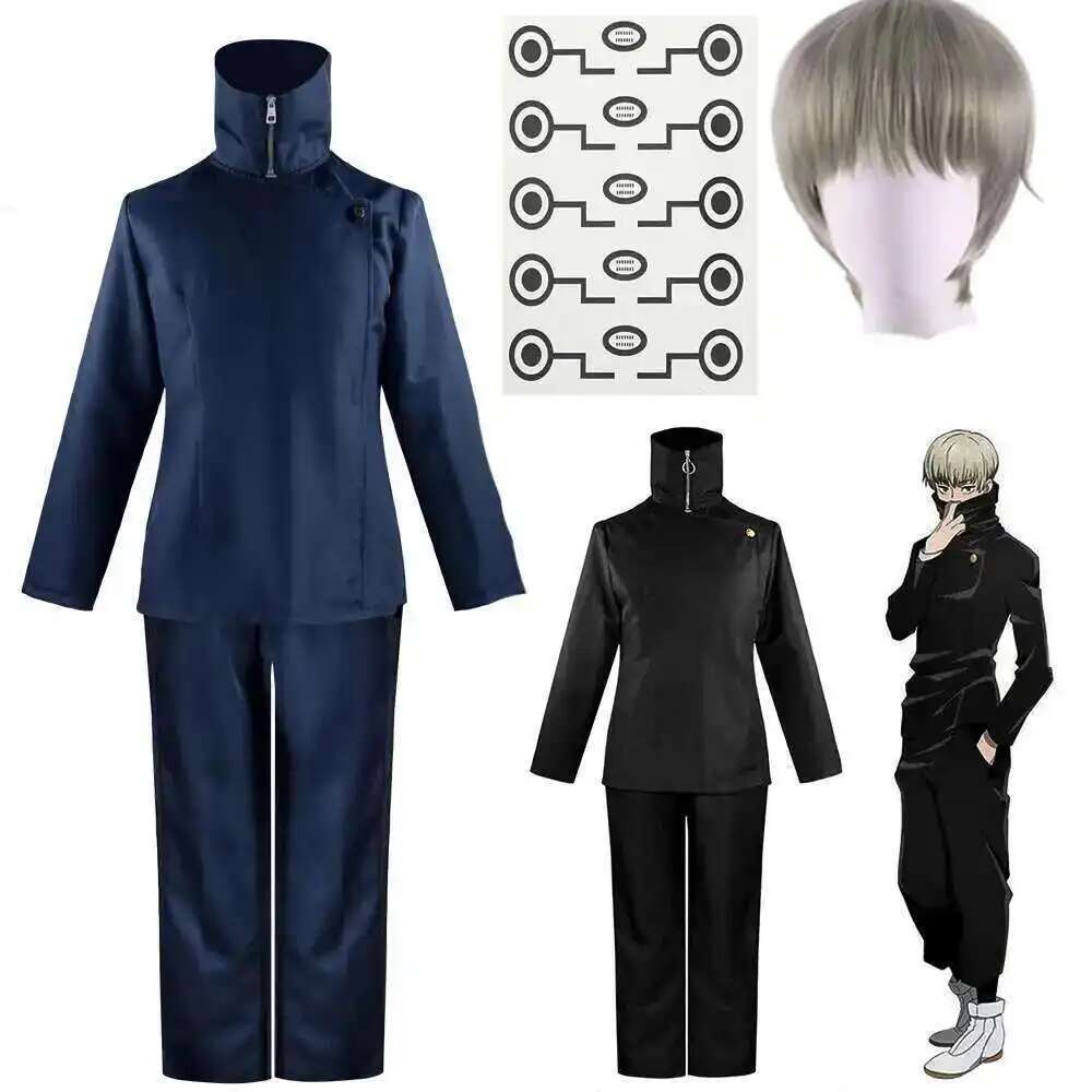 Anime Cosplay Jujutsu Kaisen - 새로운 애니메이션 스쿨 상의 카이센 타투