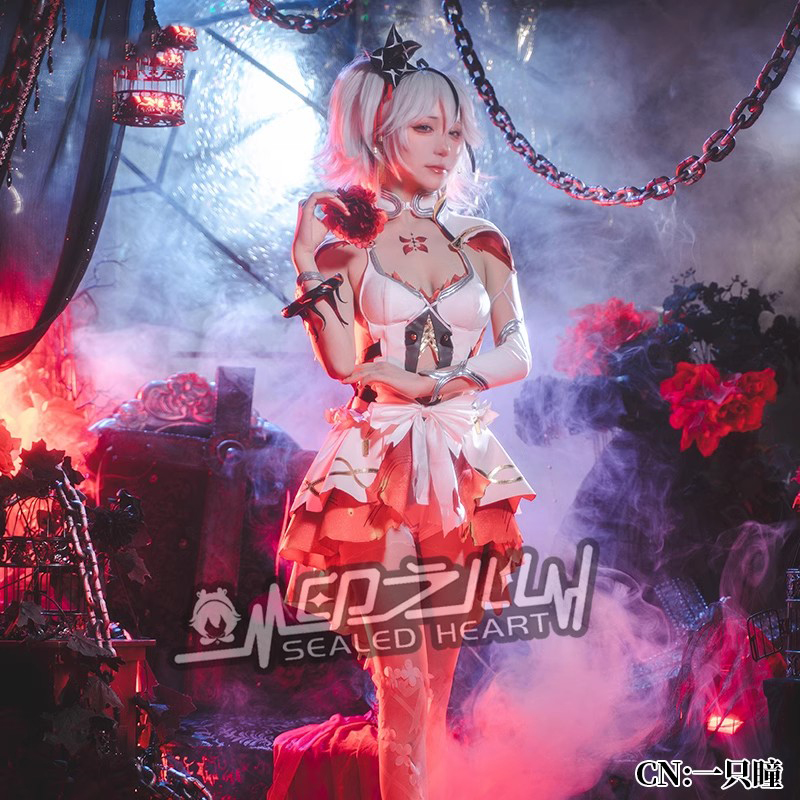 Anime Cosplay Thick - COS-HoHo-Wuthering Waves Chun 게임 세트 섹시한