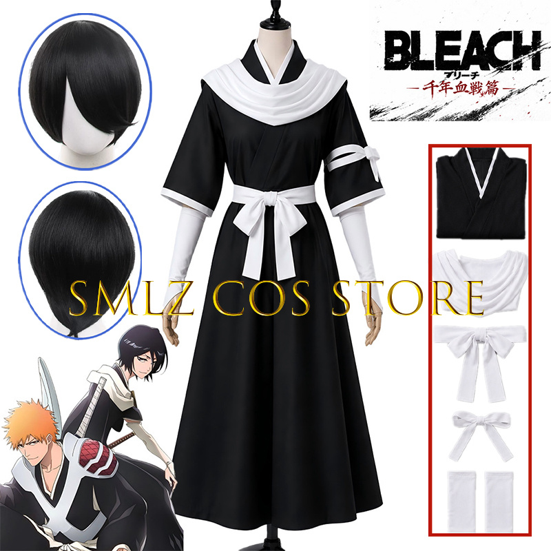 Anime Cosplay Kimono - 2026 TYBW 루키아 코스프레 쿠치키 코스튬