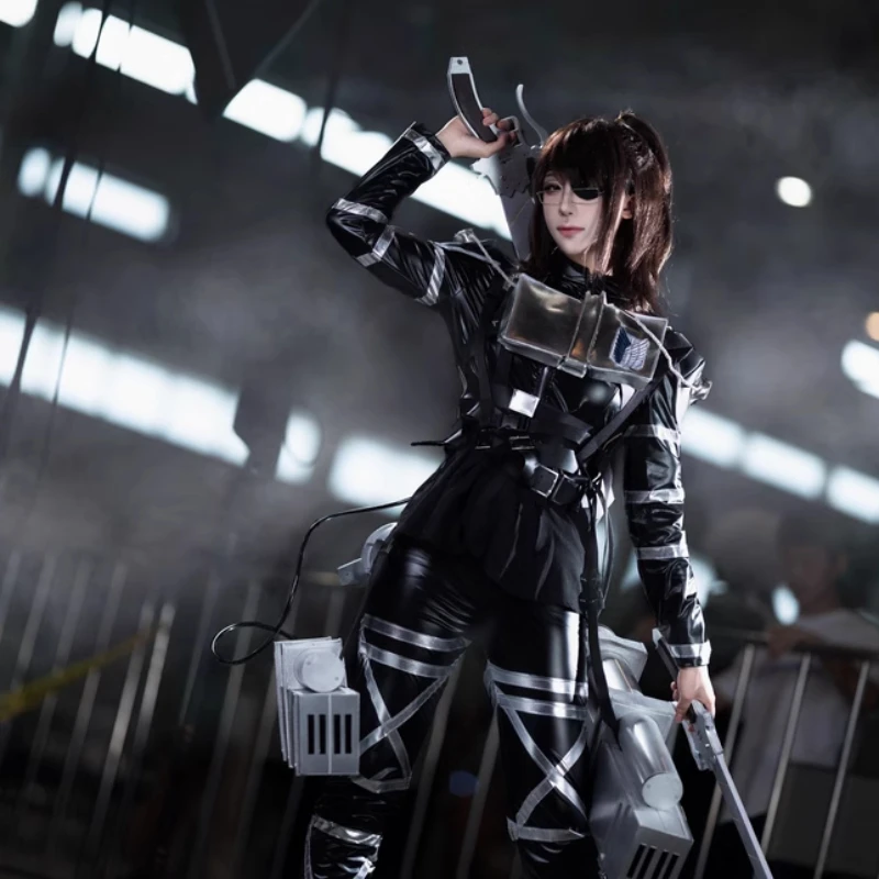 미카사 아커만 의상 진격의 거인 코스프레 의류 세트 슈 - Anime Cosplay Costumes Female 리뷰 및 가격