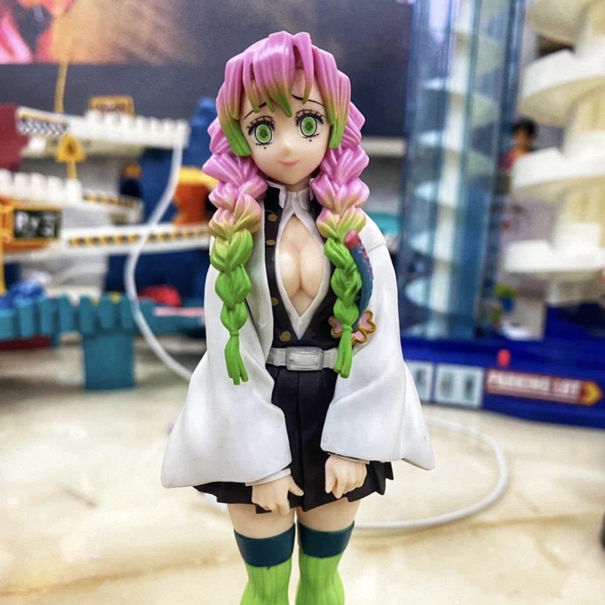 악마 슬레이어 사랑의 기둥 미츠리 칸로지 탄지로 피규어 - Anime Cosplay Tanjiro 리뷰 및 가격
