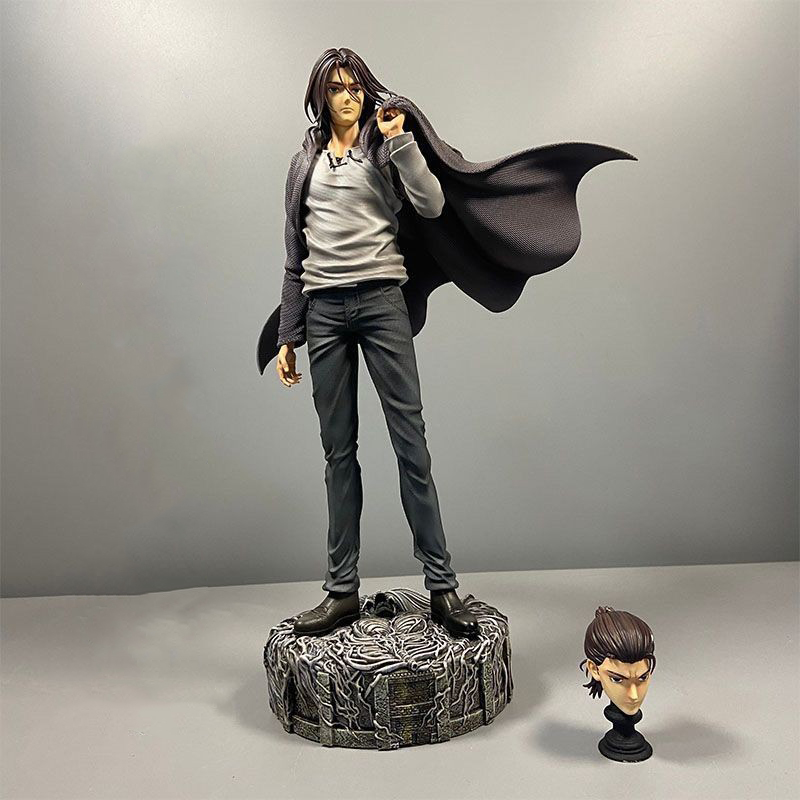 30cm 진격의 거인 GK 치카라 에렌 예거 이중 머리 - Death Note Replica 리뷰 및 가격