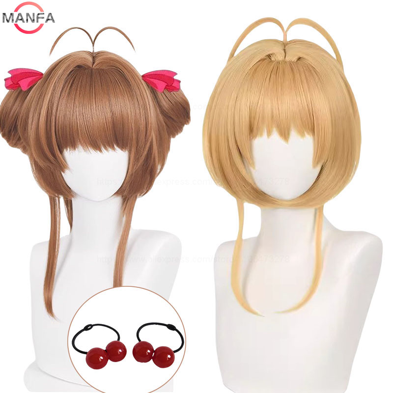 애니메이션 코스프레 가발 사쿠라 기노모토 코스프레 가발 - Cosplay Duo Anime 리뷰 및 가격