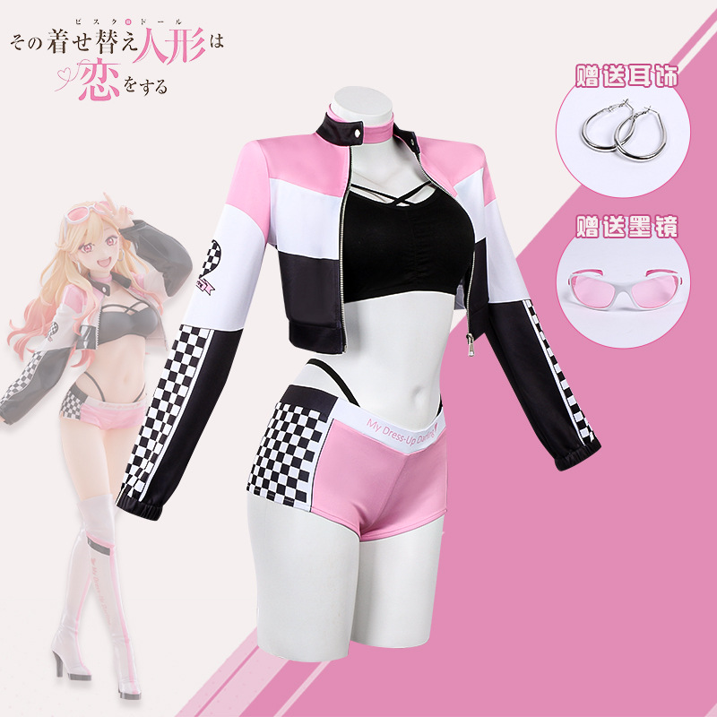 애니메이션 마이 드레스업 달링 가발 레이스 슈트 소품  - Anime Marin Cosplay 리뷰 및 가격