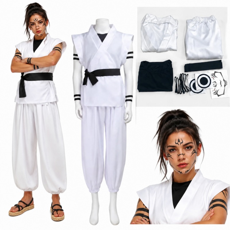 리오멘 스쿠나 코스프레 의상 주술회전 애니메이션 기모노 - Anime Cosplay Jujutsu Kaisen 리뷰 및 가격