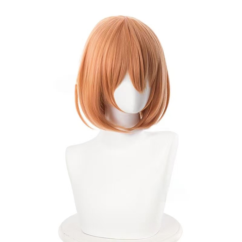 나카노 요츠바 코스프레 가발, 오렌지색 짧은 밥 스타일 - Anime Cosplay Orange Hair 리뷰 및 가격