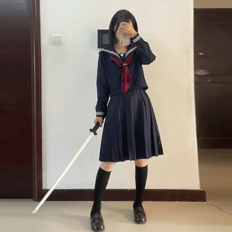 시미즈 히나코 코스프레 의상 가발 마스크 블러드 레드  - Anime Cosplay With Mask 리뷰 및 가격