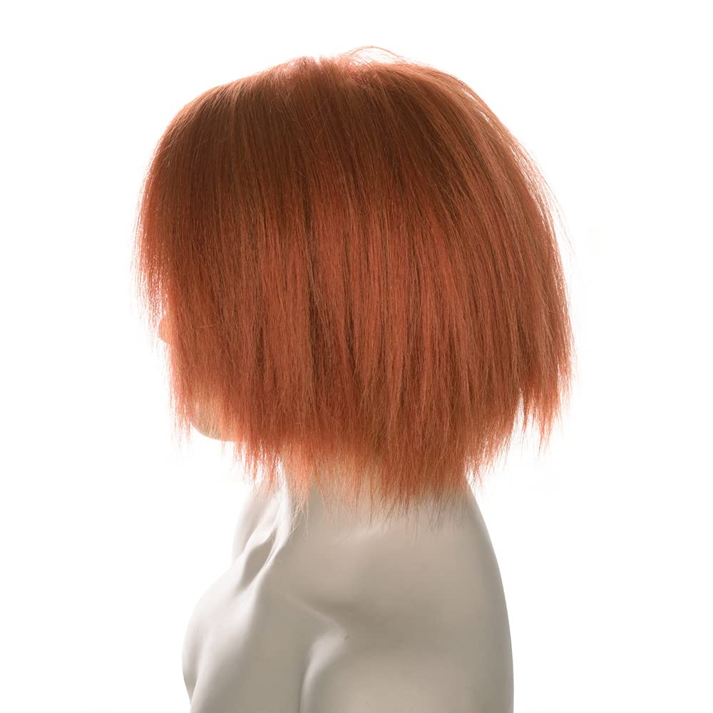짧은 오렌지 브라운 야키 가발 애니메이션 코스프레용 남 - Anime Cosplay Orange Hair 리뷰 및 가격