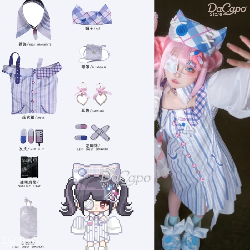 게임 인피니티 니키 코스프레 의상 가발 독특한 아이디어 - Anime Cosplay Ideas Girl 리뷰 및 가격
