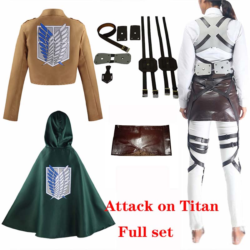 코스프레 애니메이션 Levi Ackerman Mikas - Attack Titan Cloak 리뷰 및 가격