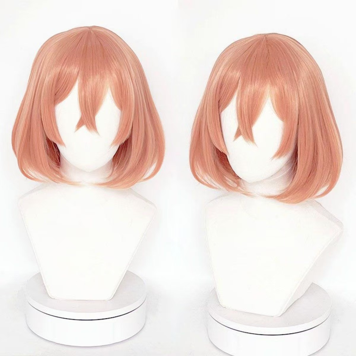 도쿄 리벤저스 타치바나 히나타 코스프레 가발 오렌지 핑 - Anime Cosplay Orange Hair 리뷰 및 가격