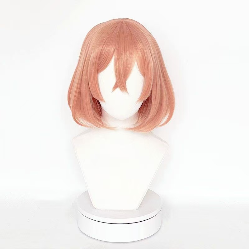 도쿄 리벤저스 타치바나 히나타 코스프레 가발 오렌지 핑 - Anime Cosplay Orange Hair 리뷰 및 가격