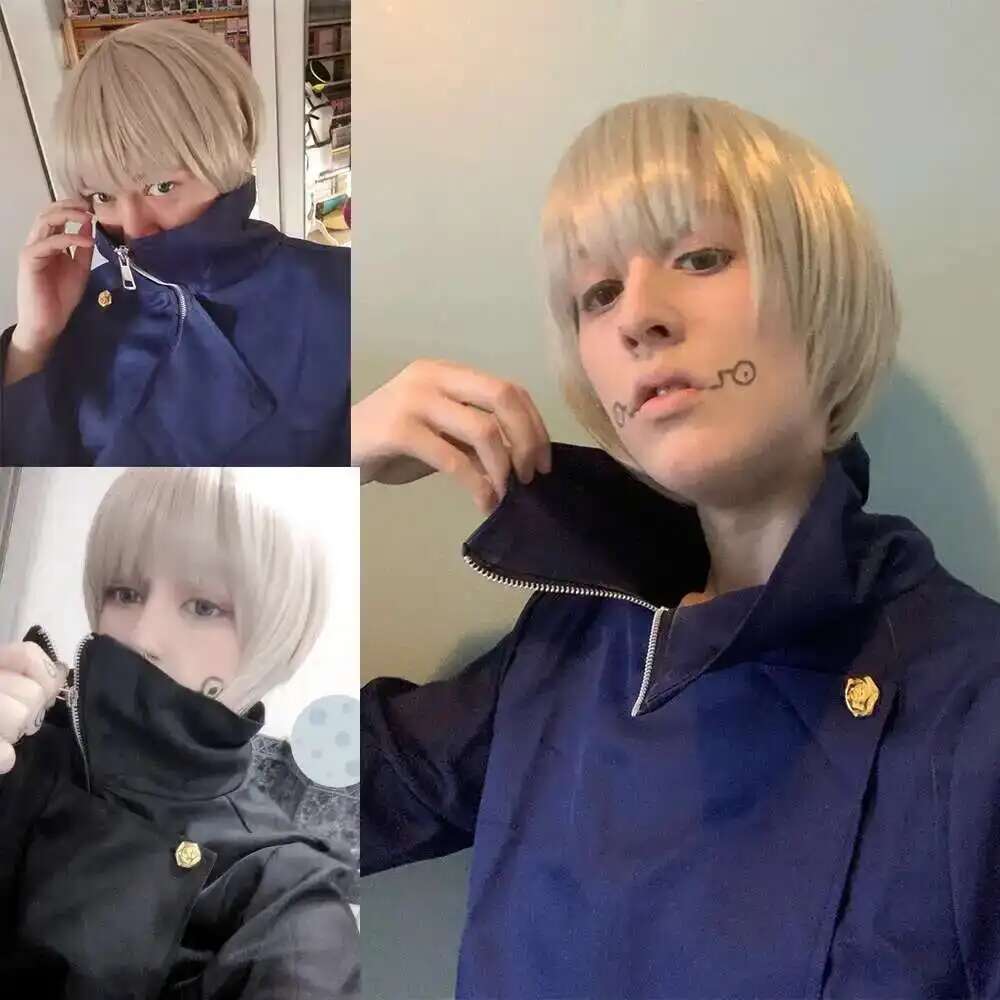 새로운 애니메이션 스쿨 상의 카이센 타투 팬츠 주주츠  - Anime Cosplay Jujutsu Kaisen 리뷰 및 가격