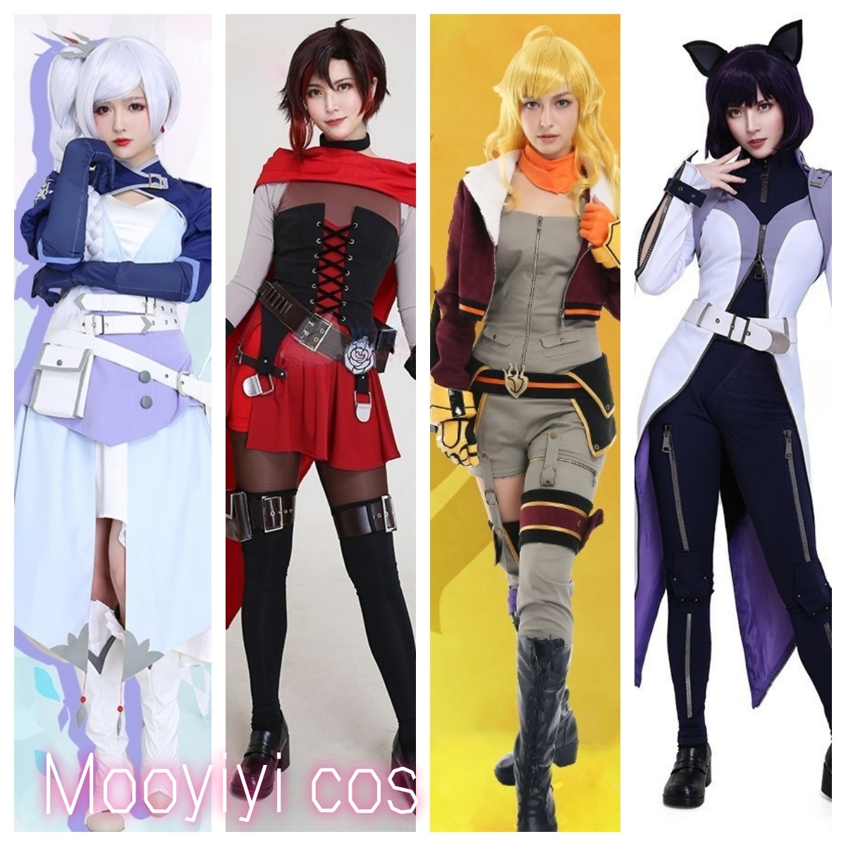 Mooyiyi cos New Weiss/Ruby/Yan - Anime Yang Cosplay 리뷰 및 가격