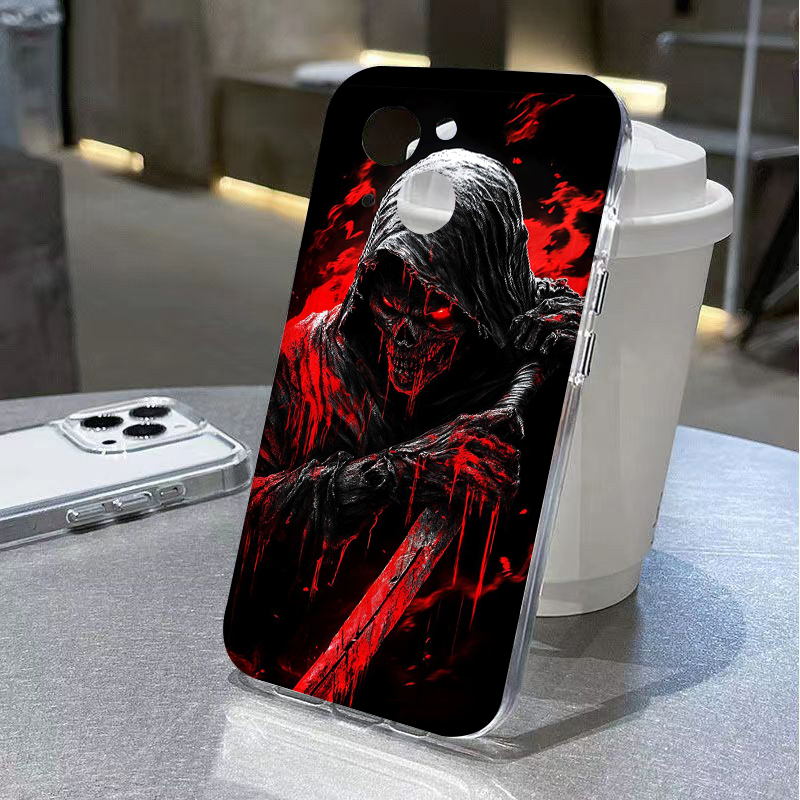 데스 그림 리퍼 해골 낫 소프트 폰 케이스 샤오미 레드 - Death Note Replica 리뷰 및 가격