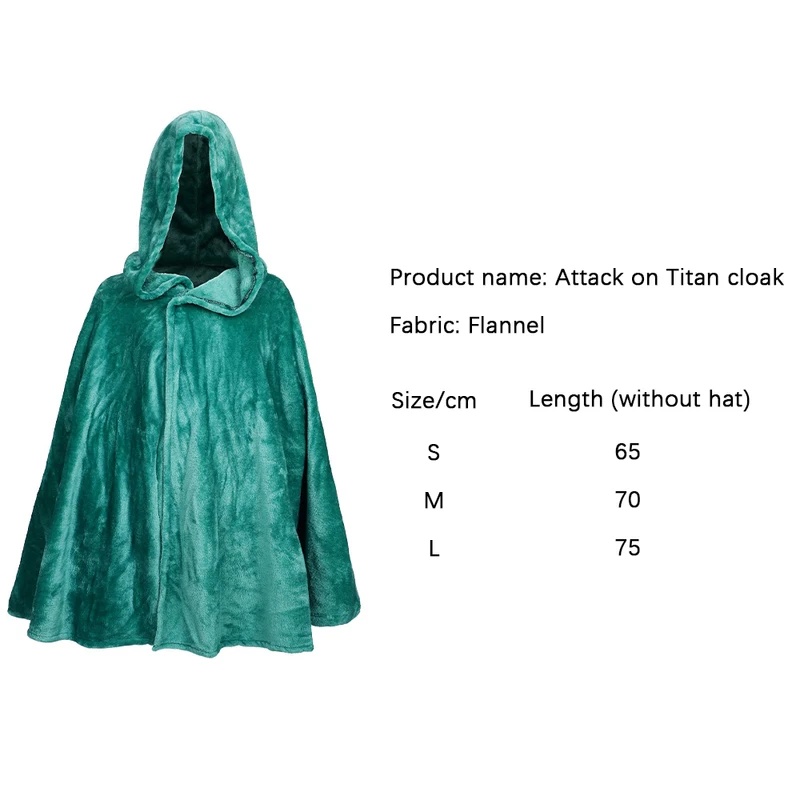 2026년 신상 할로윈 코스프레 의상 애니메이션 진격의 - Attack Titan Cloak 리뷰 및 가격