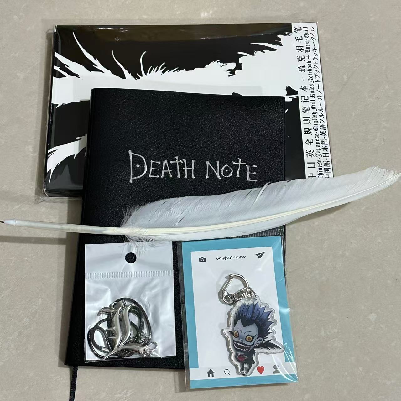 데스노트 애니메이션 노트북, 야가미 라이트 캐릭터 소품 - Death Note Replica 리뷰 및 가격
