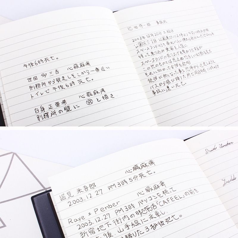 데스노트 애니메이션 노트북, 야가미 라이트 캐릭터 소품 - Death Note Replica 리뷰 및 가격