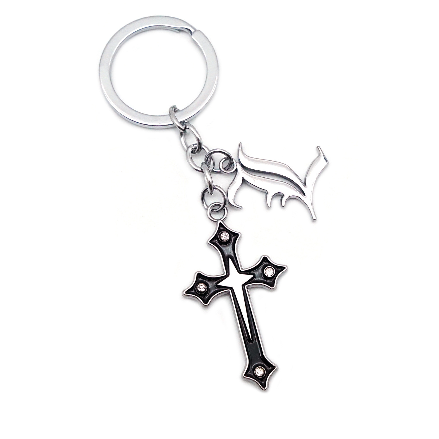 일본 애니메이션 데스 노트 북 키 체인 더블 L 블랙  - Death Note Replica 리뷰 및 가격