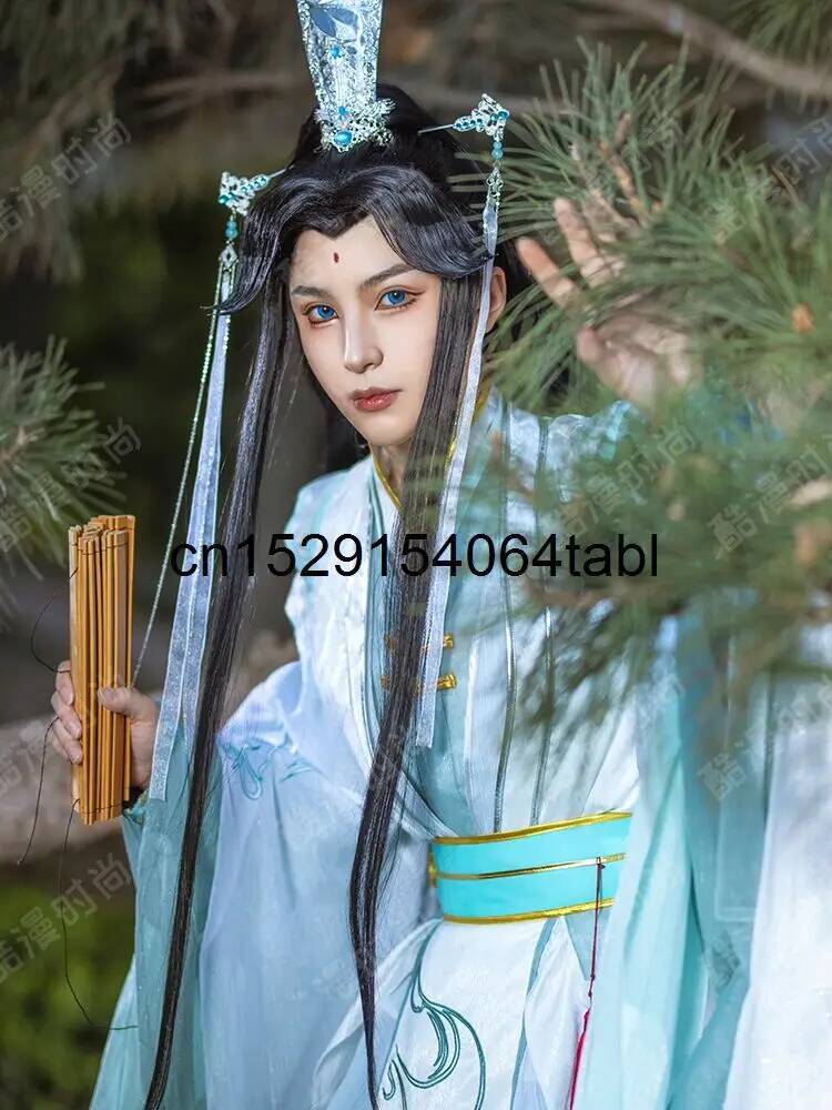 신상 텐관시푸 풍시 청선 코스프레 의상 한복 세트 천상 - Anime Cosplay Waifu 리뷰 및 가격
