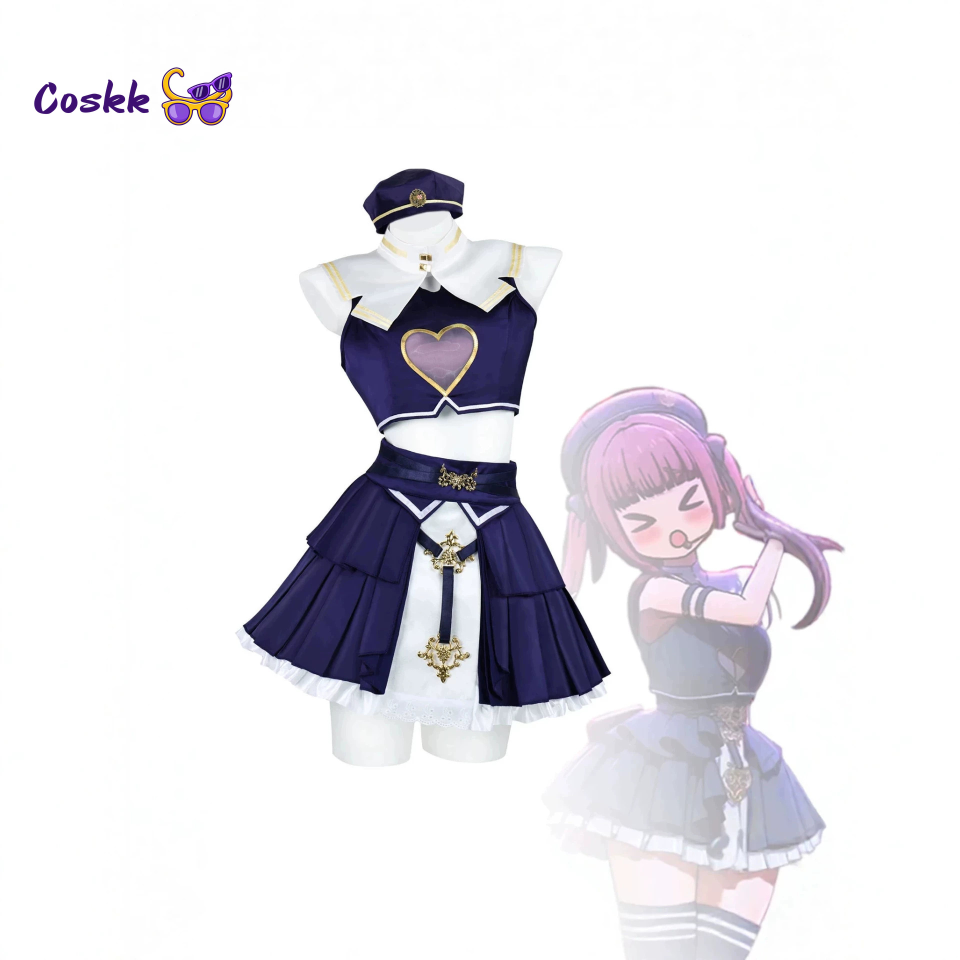 호슈 마린 코스프레 의상, 홀로라이브 호슈 마린 의상, - Anime Marin Cosplay 리뷰 및 가격