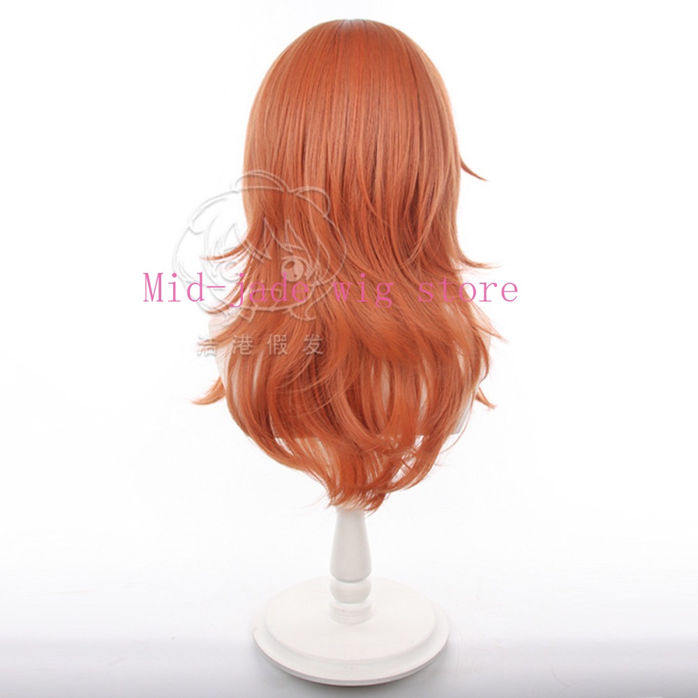 애니메이션 엔젤 코스프레 가발 레이어드 오렌지 브라운  - Anime Cosplay Orange Hair 리뷰 및 가격