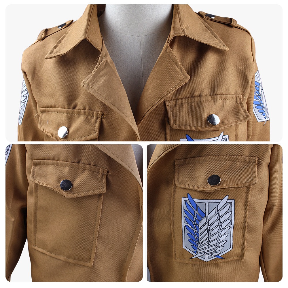 코스프레 애니메이션 Levi Ackerman Mikas - Attack Titan Cloak 리뷰 및 가격